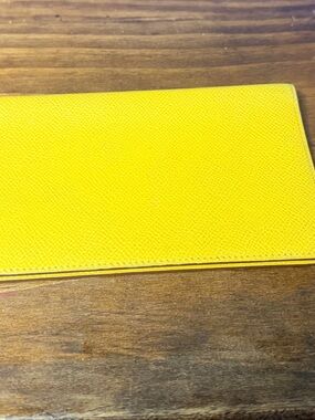 Hermes Yellow Agenda/Notebook Cover